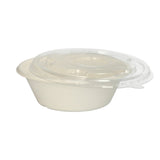 Papstar Pure Schalen, Zuckerrohr, Ø 17cm, umweltfreundlich