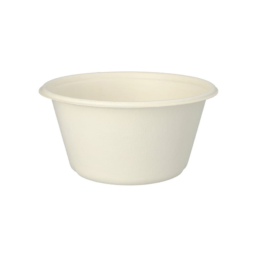 Papstar Pure Schalen, Zuckerrohr, Ø 17cm, umweltfreundlich