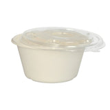 Papstar Pure Schalen, Zuckerrohr, Ø 17cm, umweltfreundlich