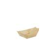Papstar Pure Schiffchen Fingerfood-Schalen, Holz 1 Packung (50 Stück), 11 x 6,5 cm