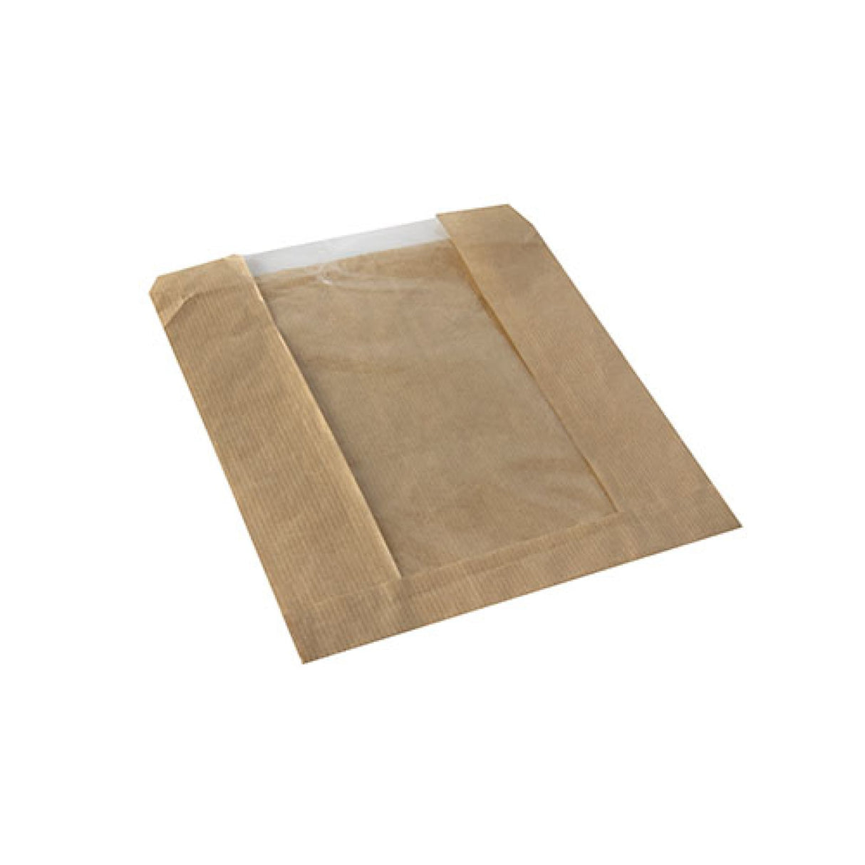 Papstar Pure Sichtstreifenbeutel, PLA 1 Karton (1000 Stück), ø 21,5 cm