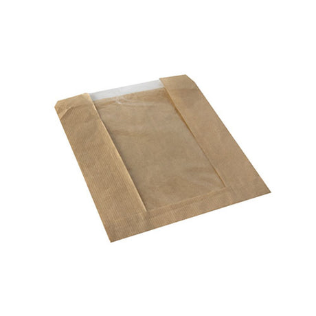 Papstar Pure Sichtstreifenbeutel, PLA 1 Karton (1000 Stück), ø 21,5 cm