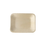 Papstar Pure Tabletts Palmblatt, eckig 1 Packung (25 Stück), ø 2,5 cm