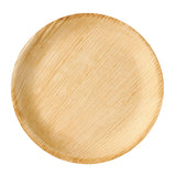 Papstar Pure Teller Palmblatt, rund 1 Packung (6 Stück), ø 23 cm
