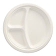 Papstar Pure Teller Zuckerrohr, 3-geteilt