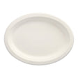 Papstar Pure Teller, Zuckerrohr oval 26 x 20 cm