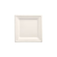 Papstar Pure Teller Zuckerrohr, quadratisch, 20 x 20 cm
