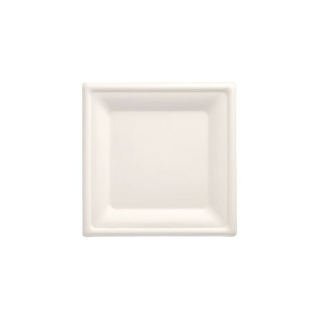 Papstar Pure Teller Zuckerrohr, quadratisch, 20 x 20 cm