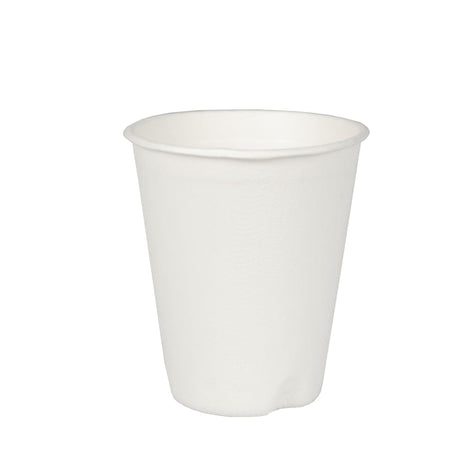 Papstar Pure Trinkbecher für Heißgetränke, Zuckerrohr