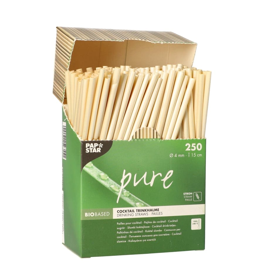 PAPSTAR PURE Trinkhalme