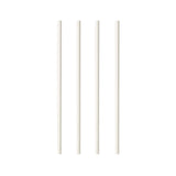 Papstar Pure Trinkhalme, weiß, 20 cm