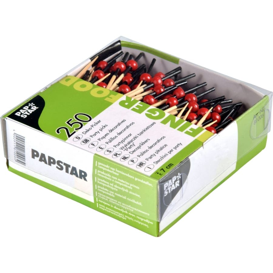 Papstar Red Pearl Fingerfood-Spieße