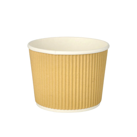 Papstar Ripple Wall ToGo-Suppenbecher 1 Karton (20 Packungen × 25 Stück × 520 ml)