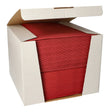 Papstar ROYAL Collection Servietten, 40 x 40 cm, bordeaux 1 Karton, 100 Tücher
