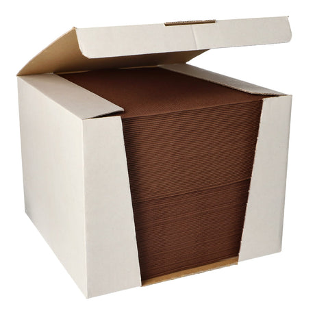Papstar ROYAL Collection Servietten, 40 x 40 cm, braun 1 Karton, 100 Tücher