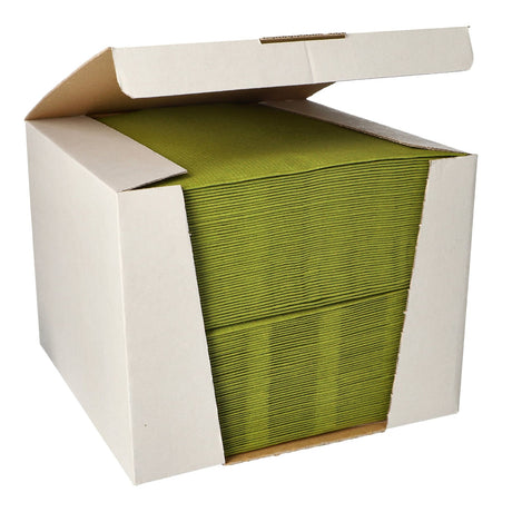 Papstar ROYAL Collection Servietten, 40 x 40 cm, olivgrün 1 Karton, 100 Tücher