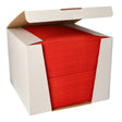 Papstar ROYAL Collection Servietten, 40 x 40 cm, rot 1 Karton, 100 Tücher