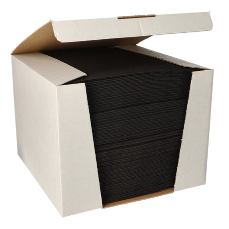 Papstar ROYAL Collection Servietten, 40 x 40 cm, tiefschwarz 1 Karton, 100 Tücher