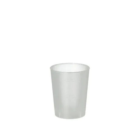 Papstar Schnapsbecher, satiniert, unzerbrechlich, 4 cl 1 Karton (24 Packungen × 40 Stück)