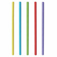 Papstar Shake Strohhalm, Papier Ø 8 mm · 25 cm farbig sortiert
