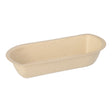 Papstar Snacktrays, Zuckerrohr, ungeteilt 1 Packung (50 Stück), ø 15,4 cm