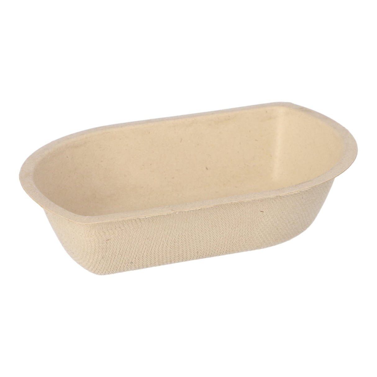 Papstar Snacktrays, Zuckerrohr, ungeteilt 1 Packung (50 Stück), ø 15 cm