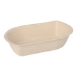 Papstar Snacktrays, Zuckerrohr, ungeteilt 1 Packung (50 Stück), ø 16,8 cm