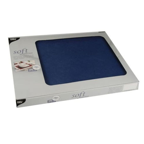 Papstar Soft Selection Tischsets, dunkelblau