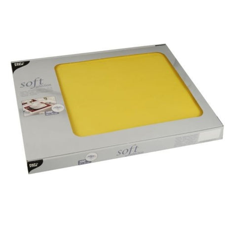 Papstar Soft Selection Tischsets, gelb