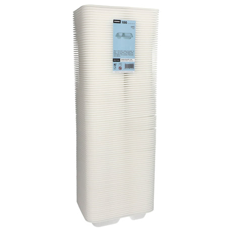 PAPSTAR Take away, Siegelschalen, 725 ml, 2-geteilt