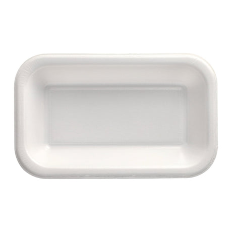 PAPSTAR Take away, Siegelschalen, 750 ml, ungeteilt 1 Karton (5 Packungen × 100 Stück), Weiß