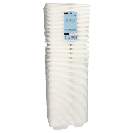 PAPSTAR Take away, Siegelschalen, 800 ml, 2-geteilt