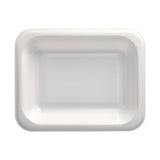 PAPSTAR Take away, Siegelschalen, 900 ml, ungeteilt 1 Karton (6 Packungen × 100 Stück), Weiß