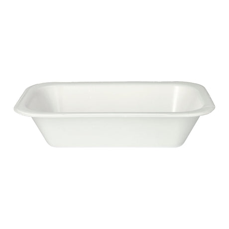 PAPSTAR Take away, Siegelschalen, 950 ml, ungeteilt 1 Karton (5 Packungen × 100 Stück), Weiß