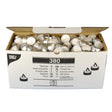 Papstar Teelichter, Ø 3,9 cm, 1,5 cm, weiss