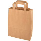 Papstar Tragetaschen, 28 x 22 x 10 cm, braun