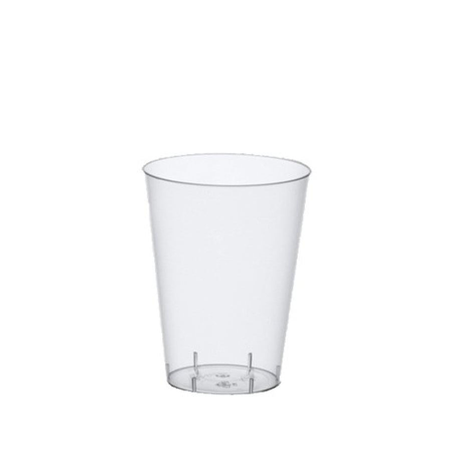 Papstar Trinkbecher 0,2 Liter, PS, glasklar