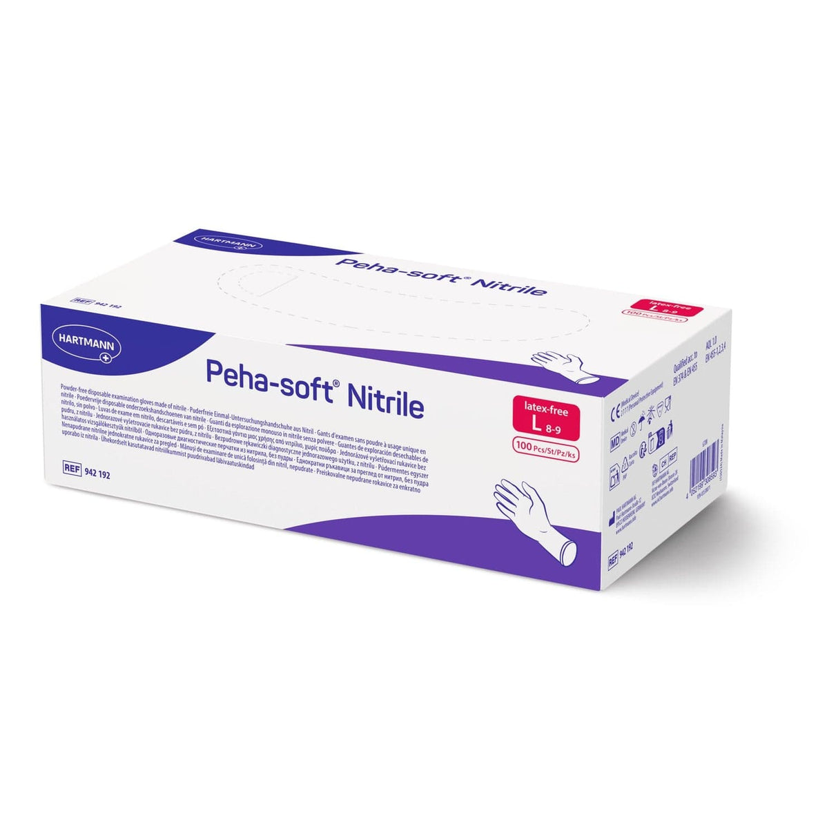 Peha-soft nitril puderfrei Einmalhandschuhe Large