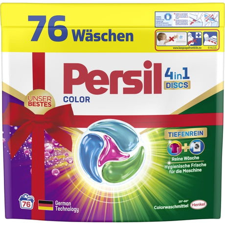 Persil 4in1 Discs Color Waschmittel 1 Packung= 76 Waschpods