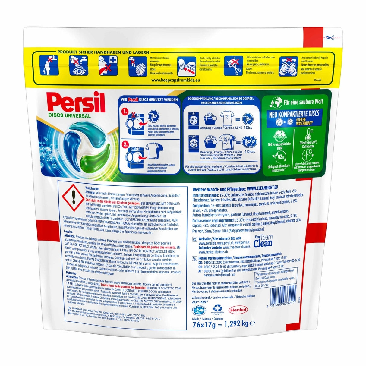 Persil 4in1 Discs Universalwaschmittel