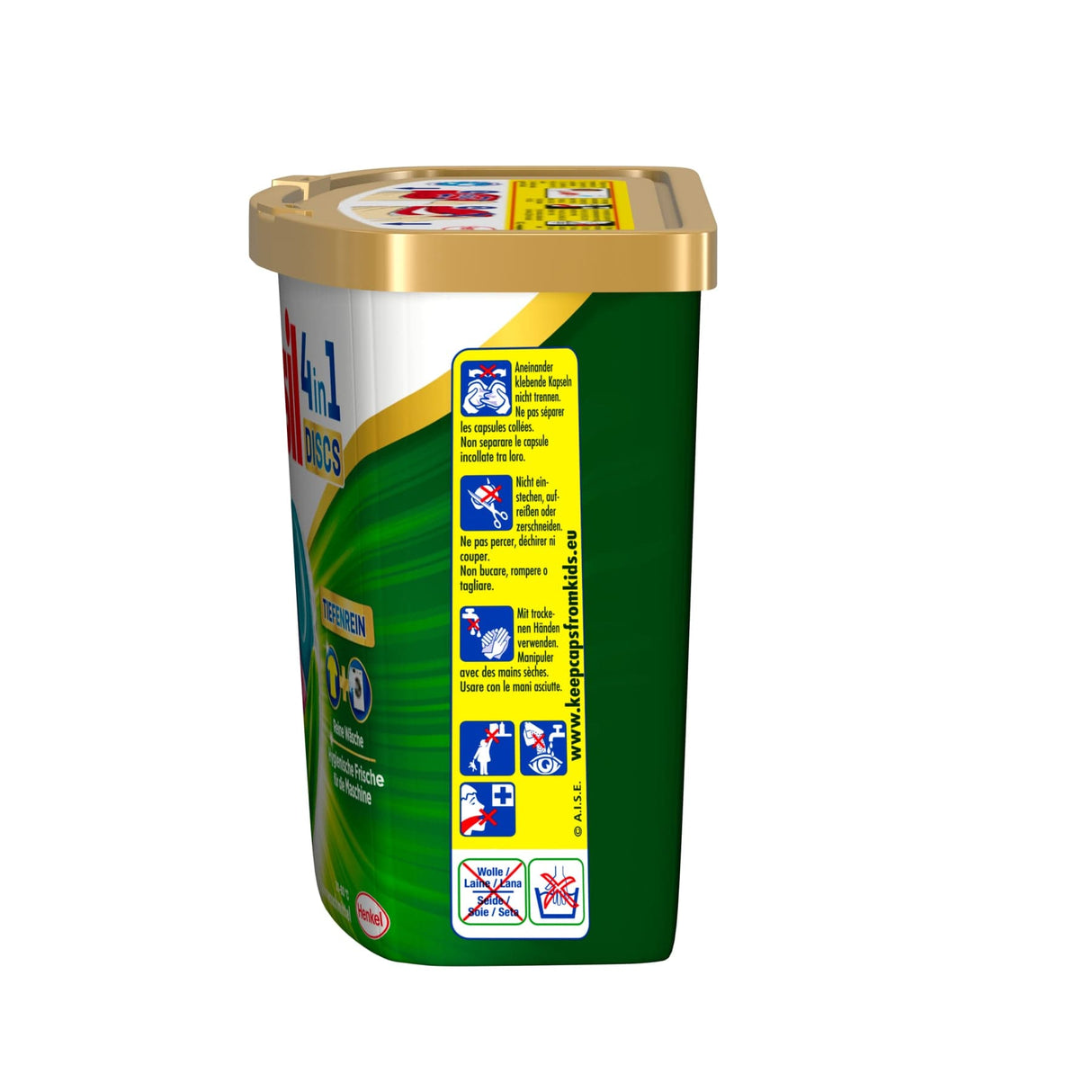 Persil Color 4in1 Discs Waschtabs Colorwaschmittel, 16 WL