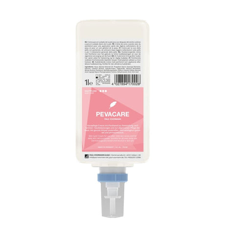 PEVACARE Hautpflege / Handcreme 1 Liter (Care&Clean Flasche)