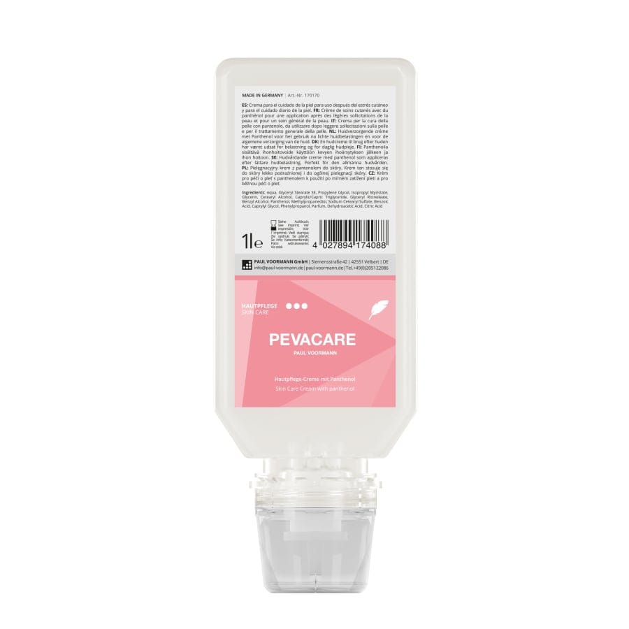 PEVACARE Hautpflege / Handcreme 1 Liter (Softflasche)