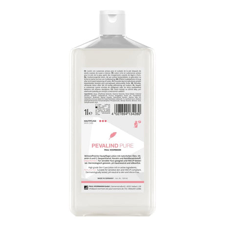 PEVALIND PURE Hautpflege 1 Liter (Hartflasche)