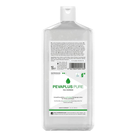 PEVAPLUS PURE Flüssigseife bei leichten Verschmutzungen 1 Liter (Flasche)