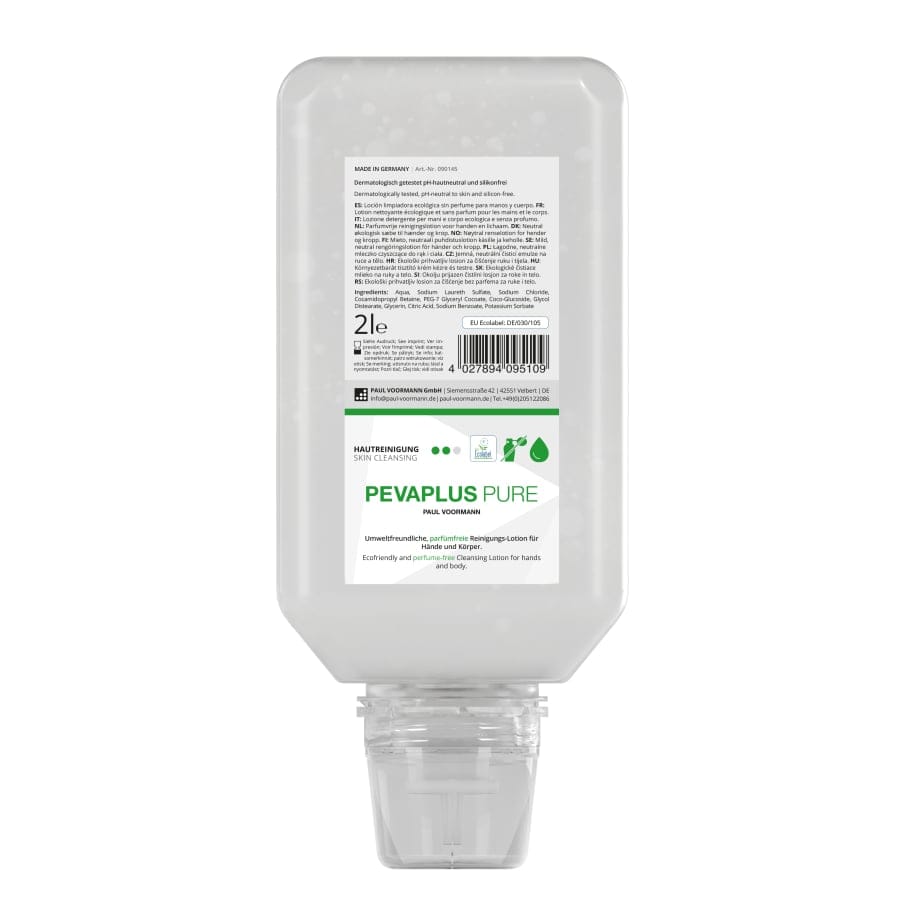 PEVAPLUS PURE Flüssigseife bei leichten Verschmutzungen 2 Liter