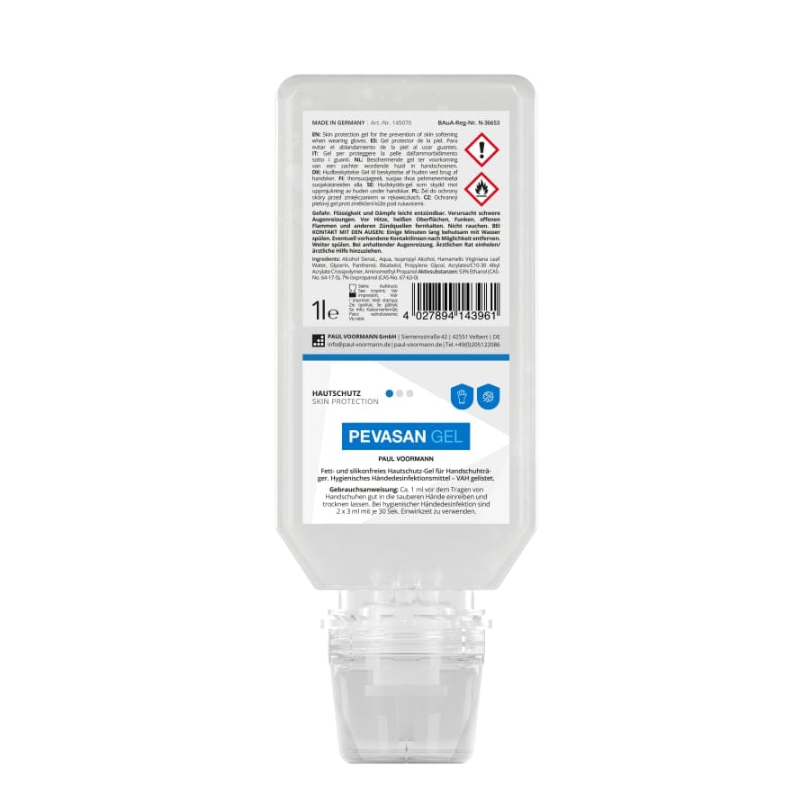 PEVASAN GEL Hautschutzgel 1 Liter (Softflasche)