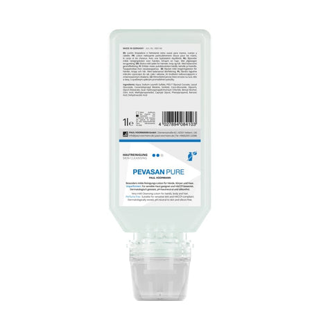 PEVASAN PURE Flüssigseife / Duschgel 1 Liter (Softflasche)