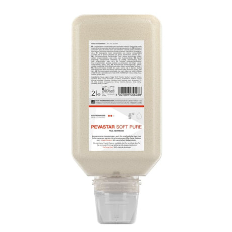 PEVASTAR SOFT PURE Handreiniger, unparfümiert 2 Liter