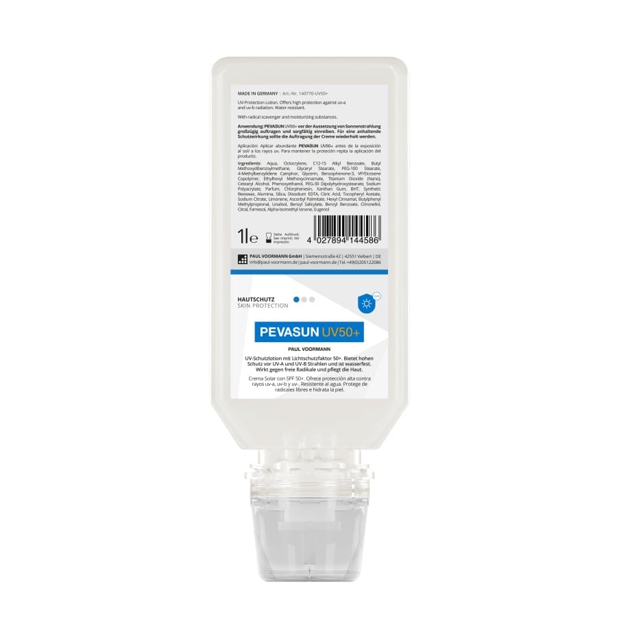 PEVASUN UV50+ Hautschutz 1 Liter